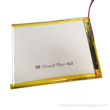 Lithium Polymer Battery with 3.7V Voltage and 1,300mAh Capacity PL503759P for Toy, Tester, Radio